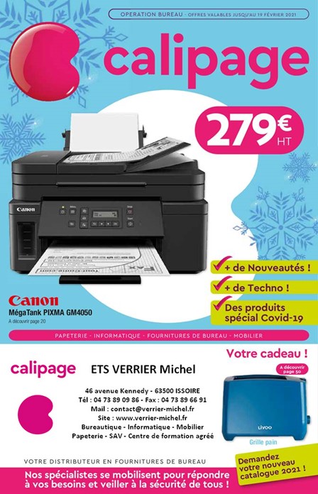 Catalogue Special Bureau Ets Verrier Michel